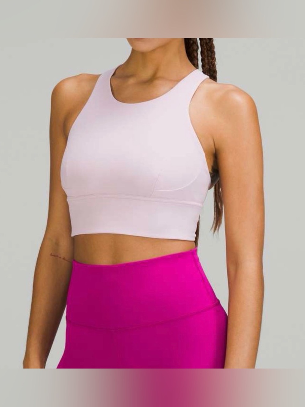Lululemon Wunder Train Longline Bra Medium Support sz 6